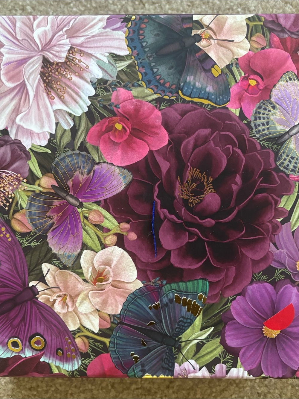 Lang Floral & Butterfly Canvas 1000 piece puzzle